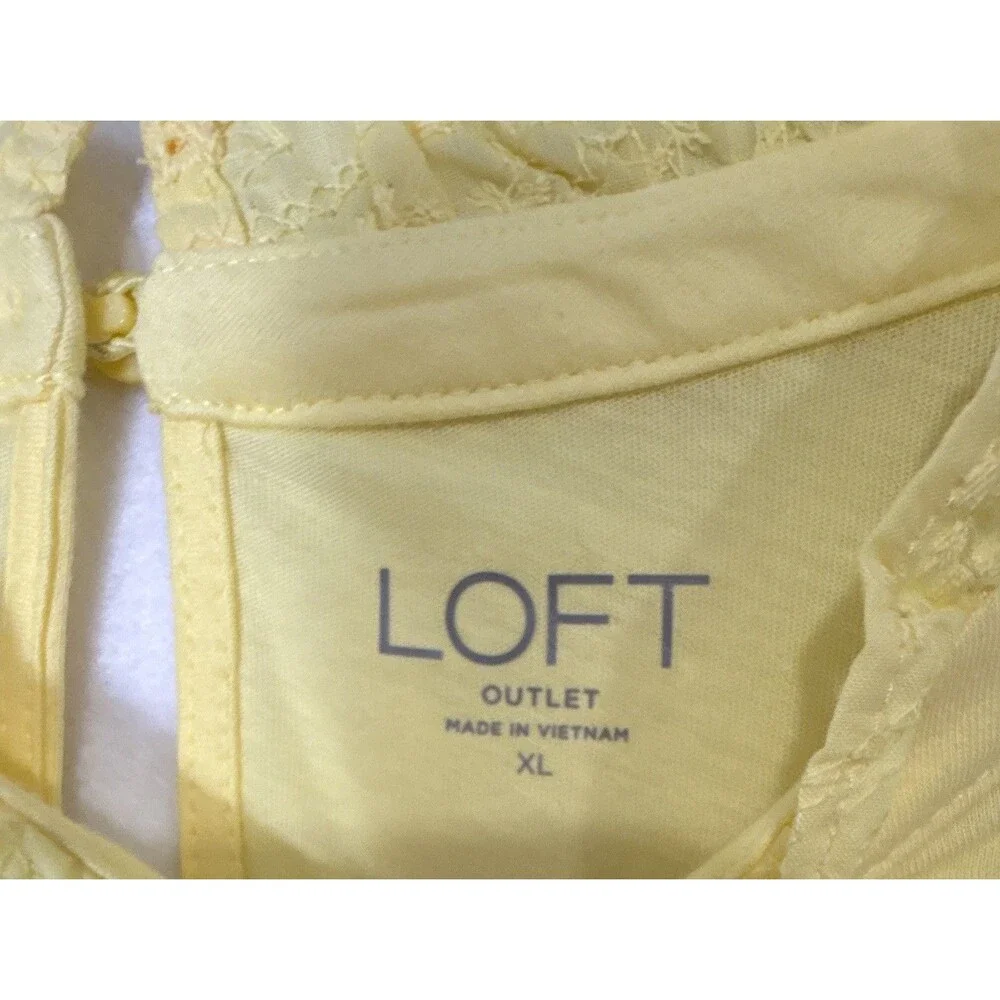 LOFT nwt yellow